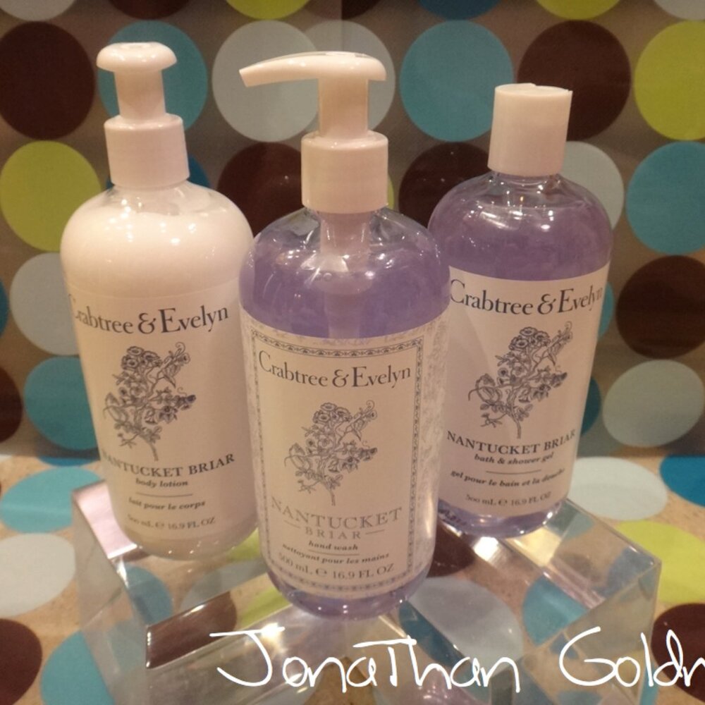 Crabtree & Evelyn Nantucket Briar Bath and Shower Gel and Hand Wash 500mL 16.9 F